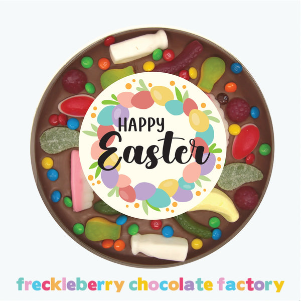 Freckleberry Chocolate Factory - Easter Giant Lolly Pizza