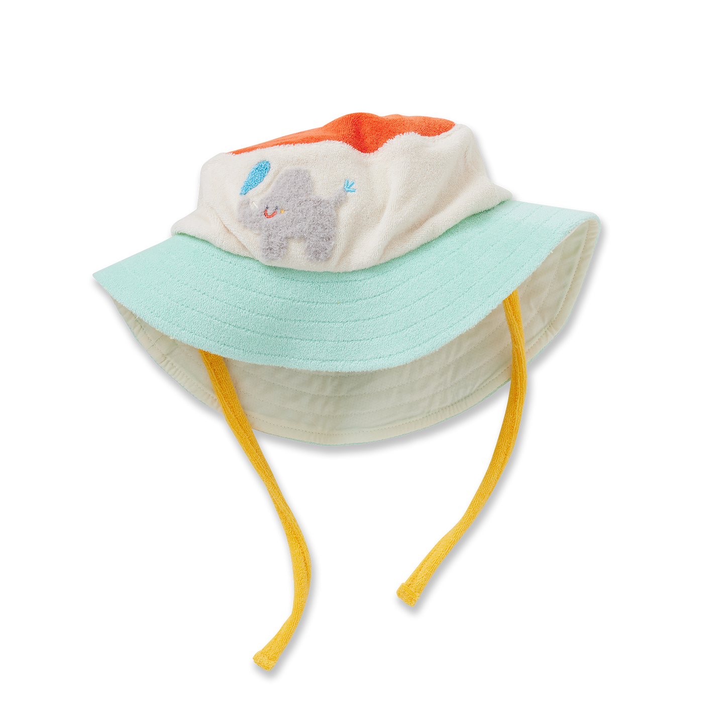 Halcyon Nights - Terry Kids Bucket Hat / Zoo Crew Cream