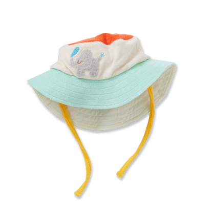 Halcyon Nights - Terry Kids Bucket Hat / Zoo Crew Cream