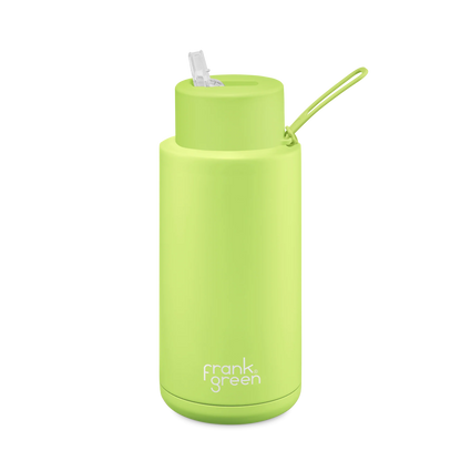 Frank Green - Ceramic Reusable Bottle (Straw) / 34oz