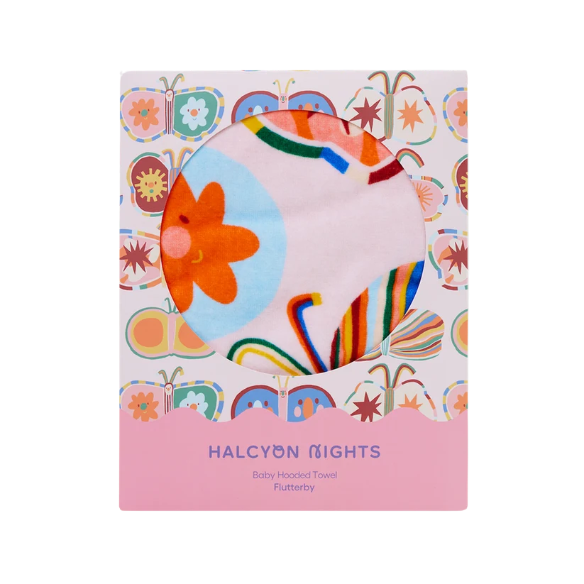 Halcyon Nights - Baby Hooded Towel SS26