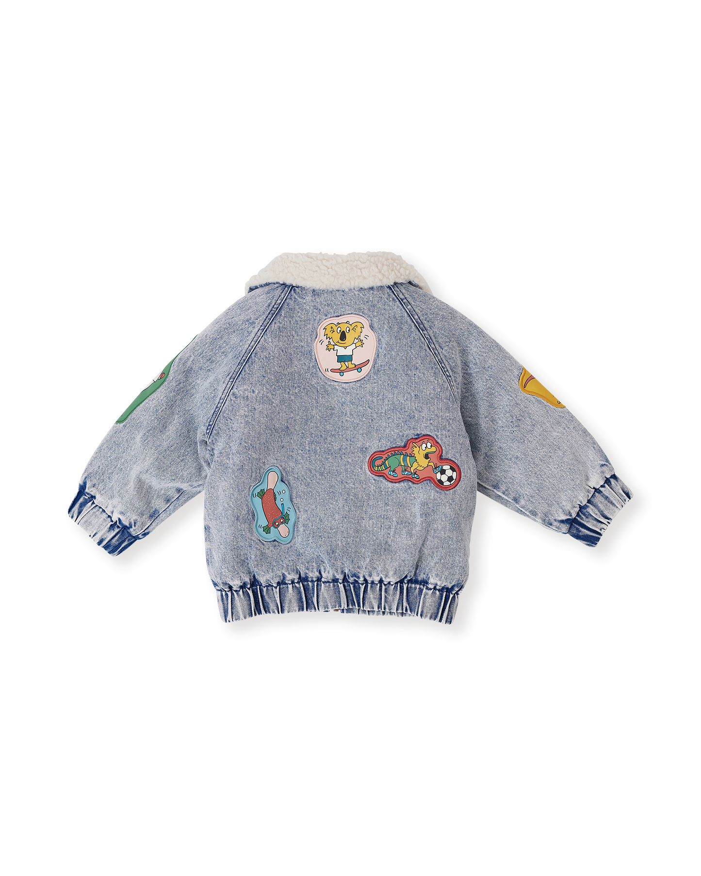 Goldie & Ace - Ari Denim Sherpa Jacket