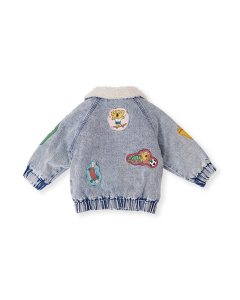 Goldie & Ace - Ari Denim Sherpa Jacket