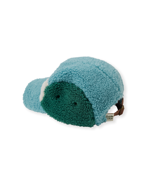 Goldie & Ace - Blair Sherpa Cap / Teal-Cream-Dark Jade