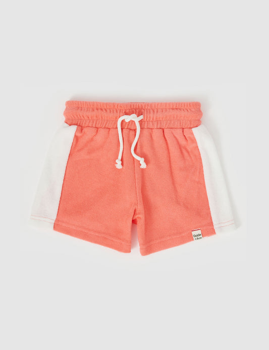 Goldie & Ace - Kenny Terry Towelling Sport Shorts / Melon
