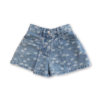 Grown Clothing - Daisy Denim Swing Shorts