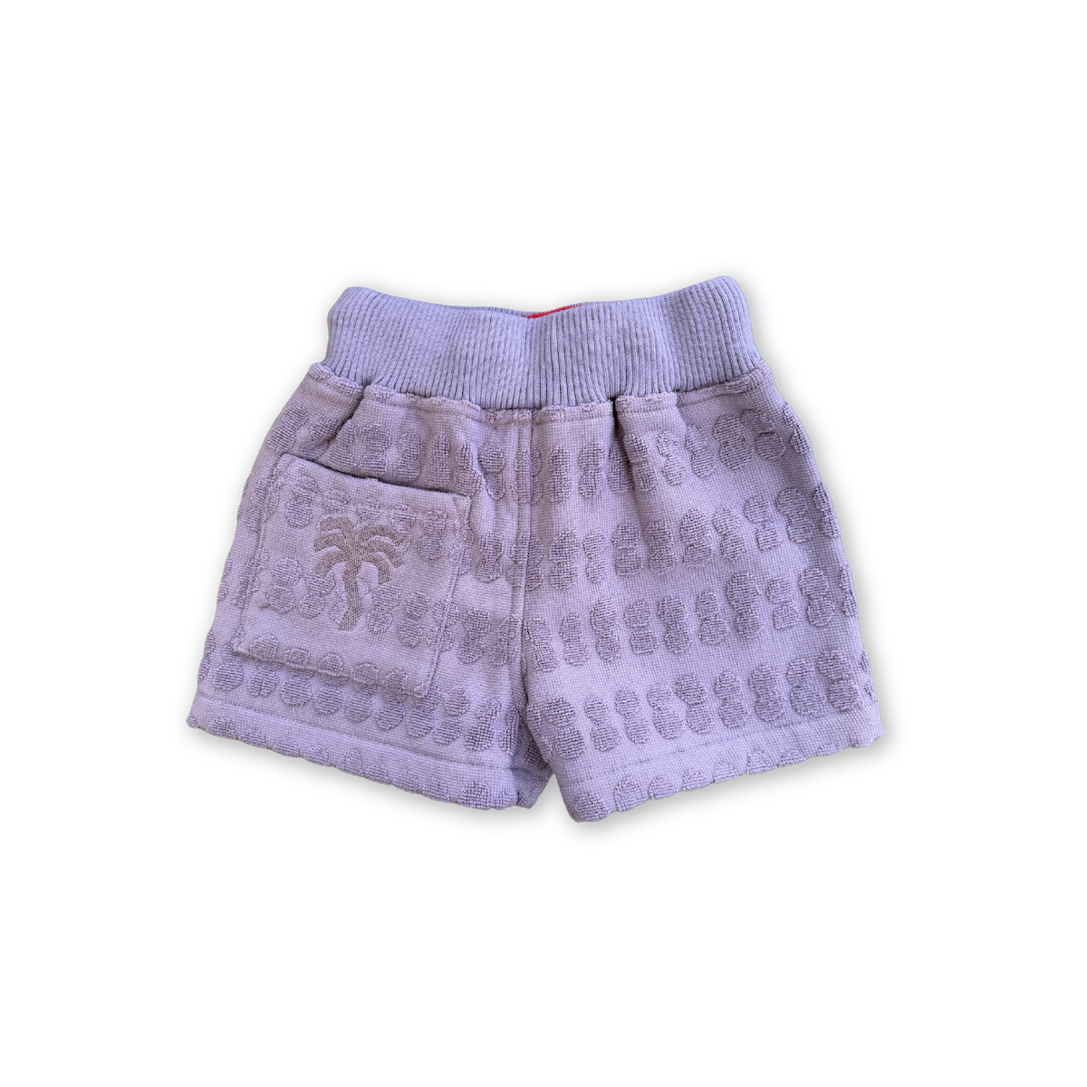 Grown Clothing - Bubble Terry Towelling Shorts / Mauve