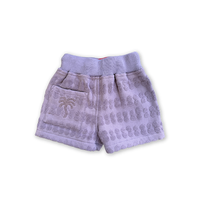 Grown Clothing - Bubble Terry Towelling Shorts / Mauve