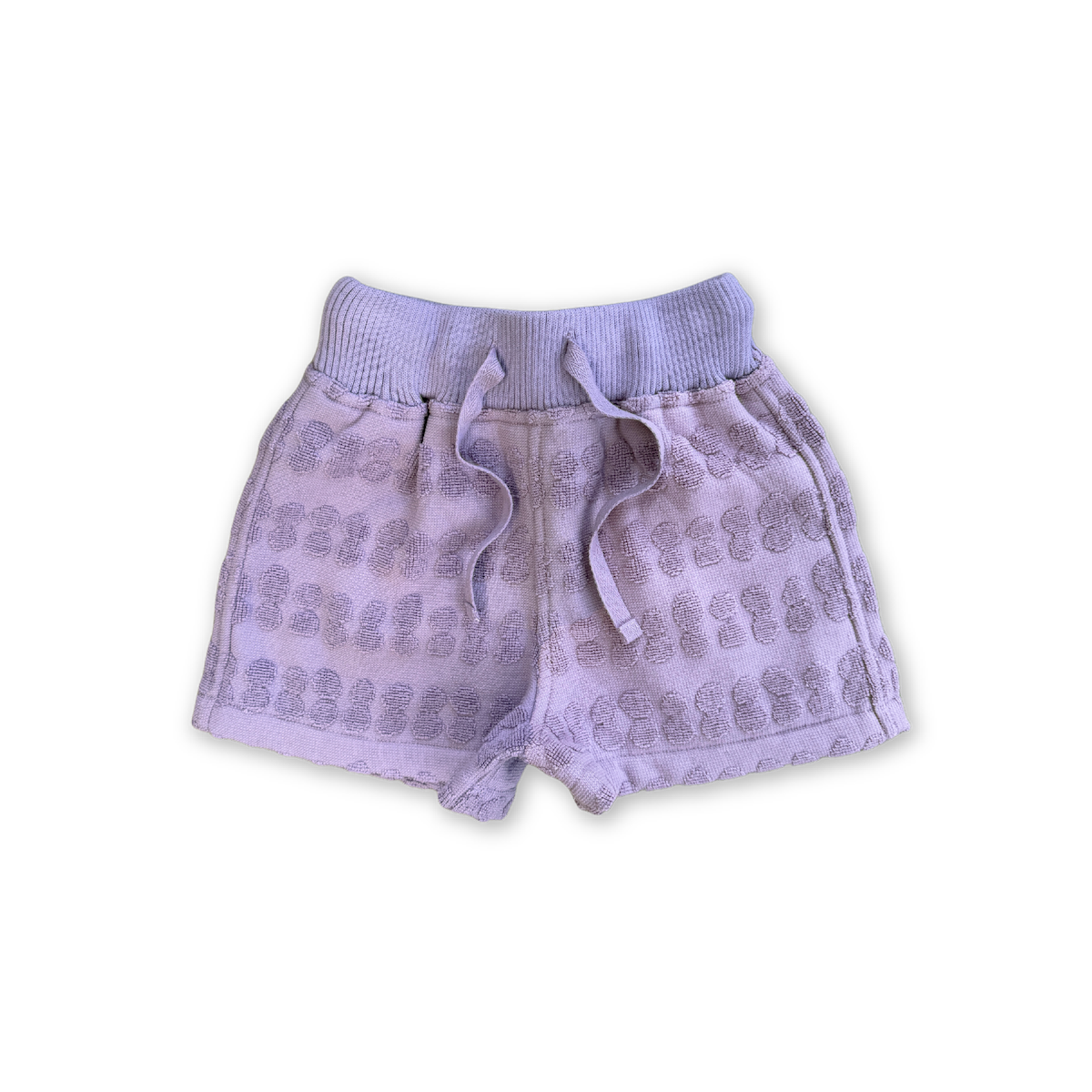 Grown Clothing - Bubble Terry Towelling Shorts / Mauve