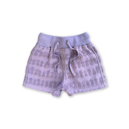 Grown Clothing - Bubble Terry Towelling Shorts / Mauve