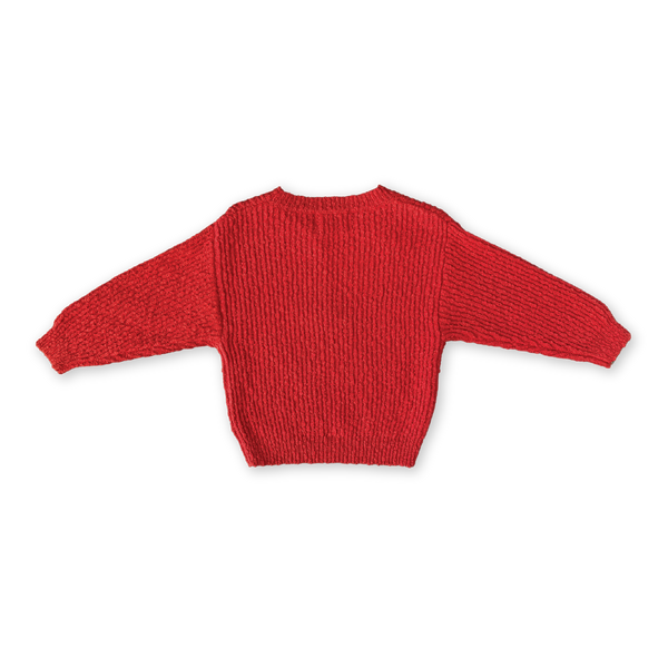 Grown Clothing - Organic Textured Knit Pull Over / Sauce