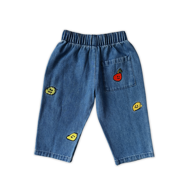 Grown Clothing - Organic Fruit Salad Denim Pants