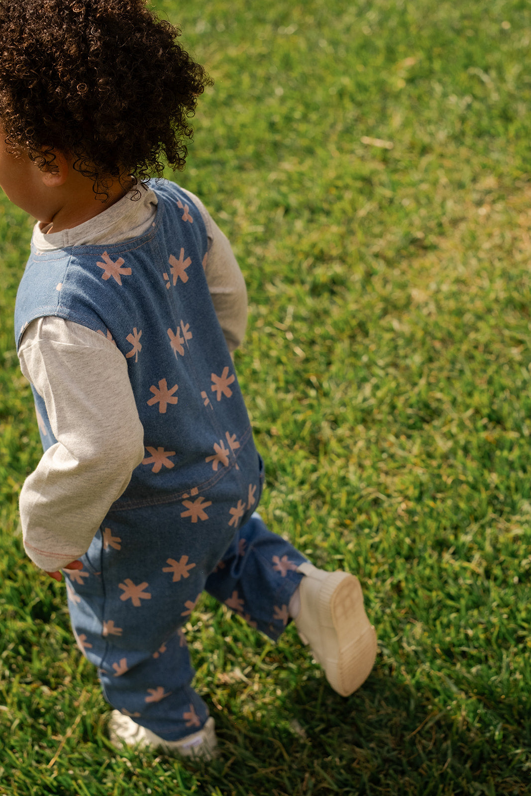 Grown Clothing - Organic Starlight Embroidery Denim Jumpsuit