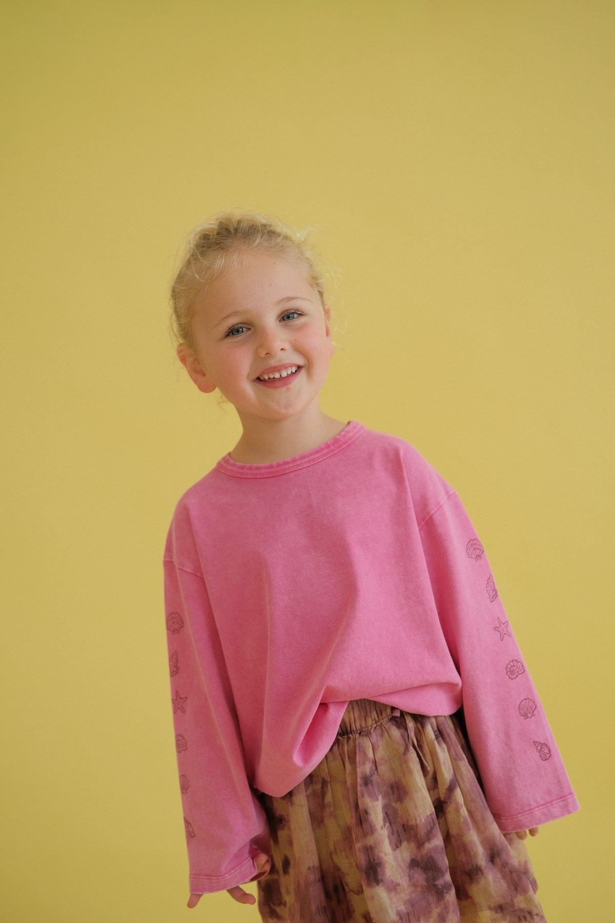 Grown Clothing - Shelly Long Sleeve Tee / Floss