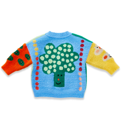 Halcyon Nights - Knit Cardigan / Pocket Patch