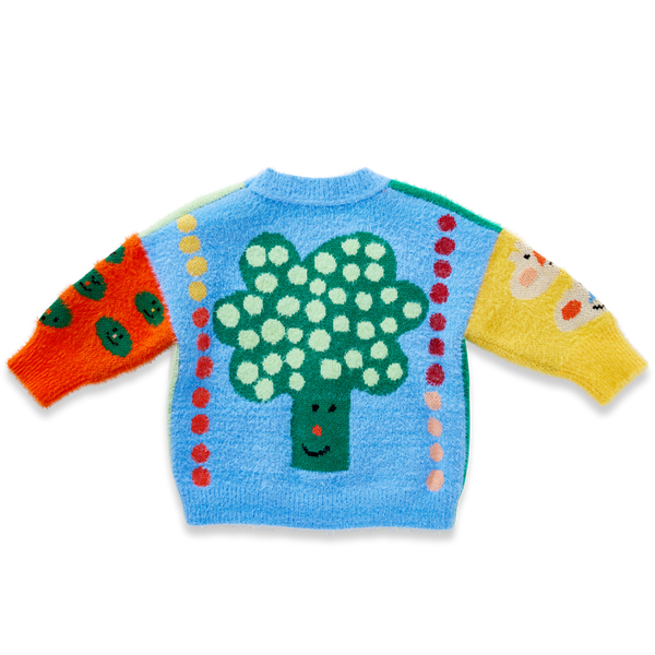 Halcyon Nights - Knit Cardigan / Pocket Patch