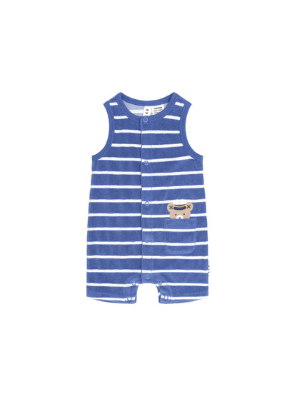 Huxbaby - Nautical Peekaboo HUX Towelling Romper