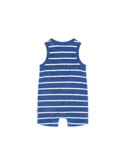 Huxbaby - Nautical Peekaboo HUX Towelling Romper