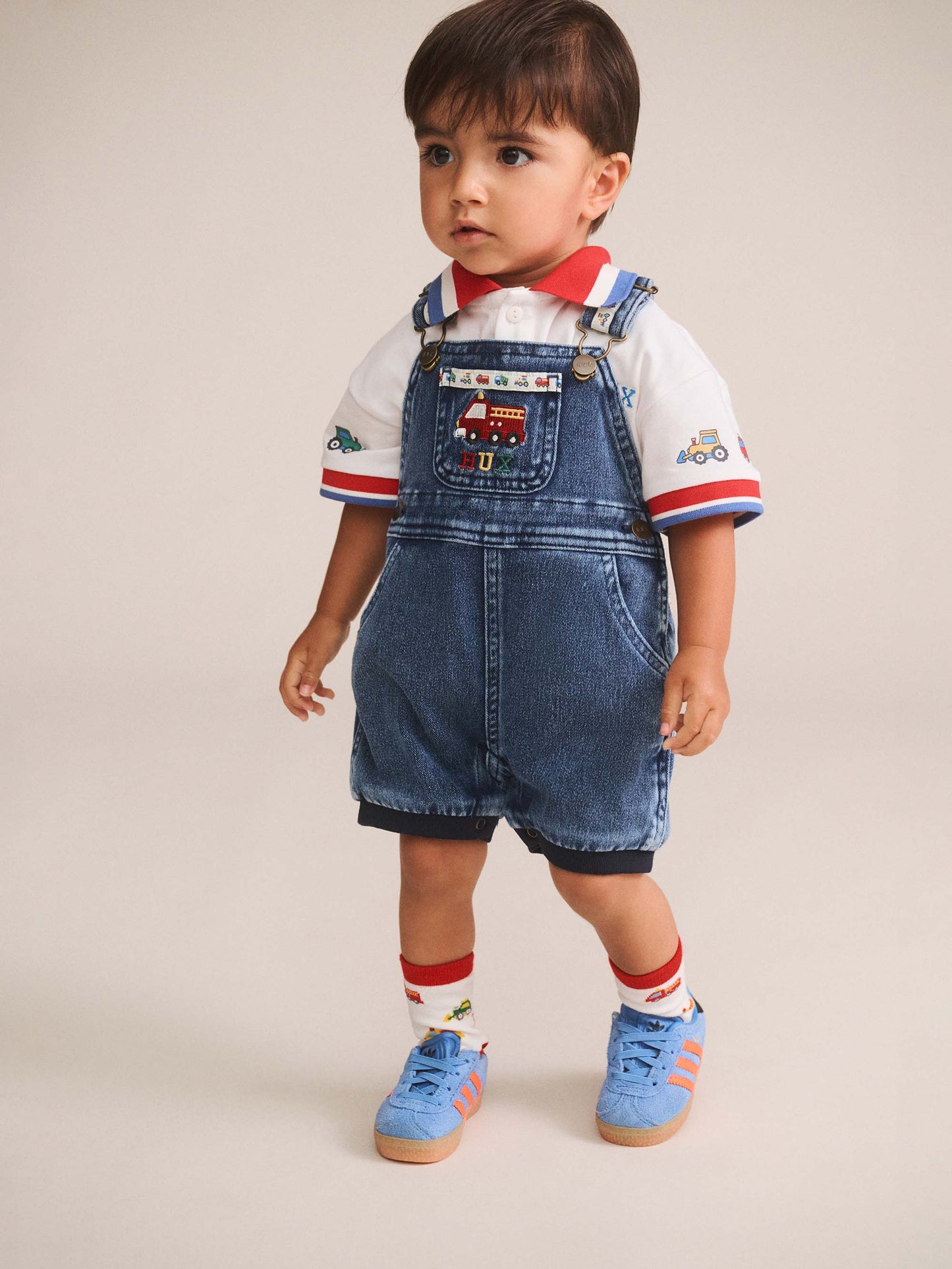Huxbaby - Construction HUX Knit Romper