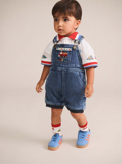 Huxbaby - Construction HUX Knit Romper