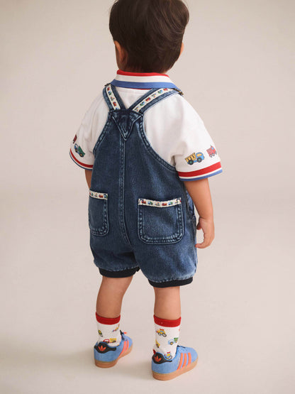 Huxbaby - Construction HUX Knit Romper