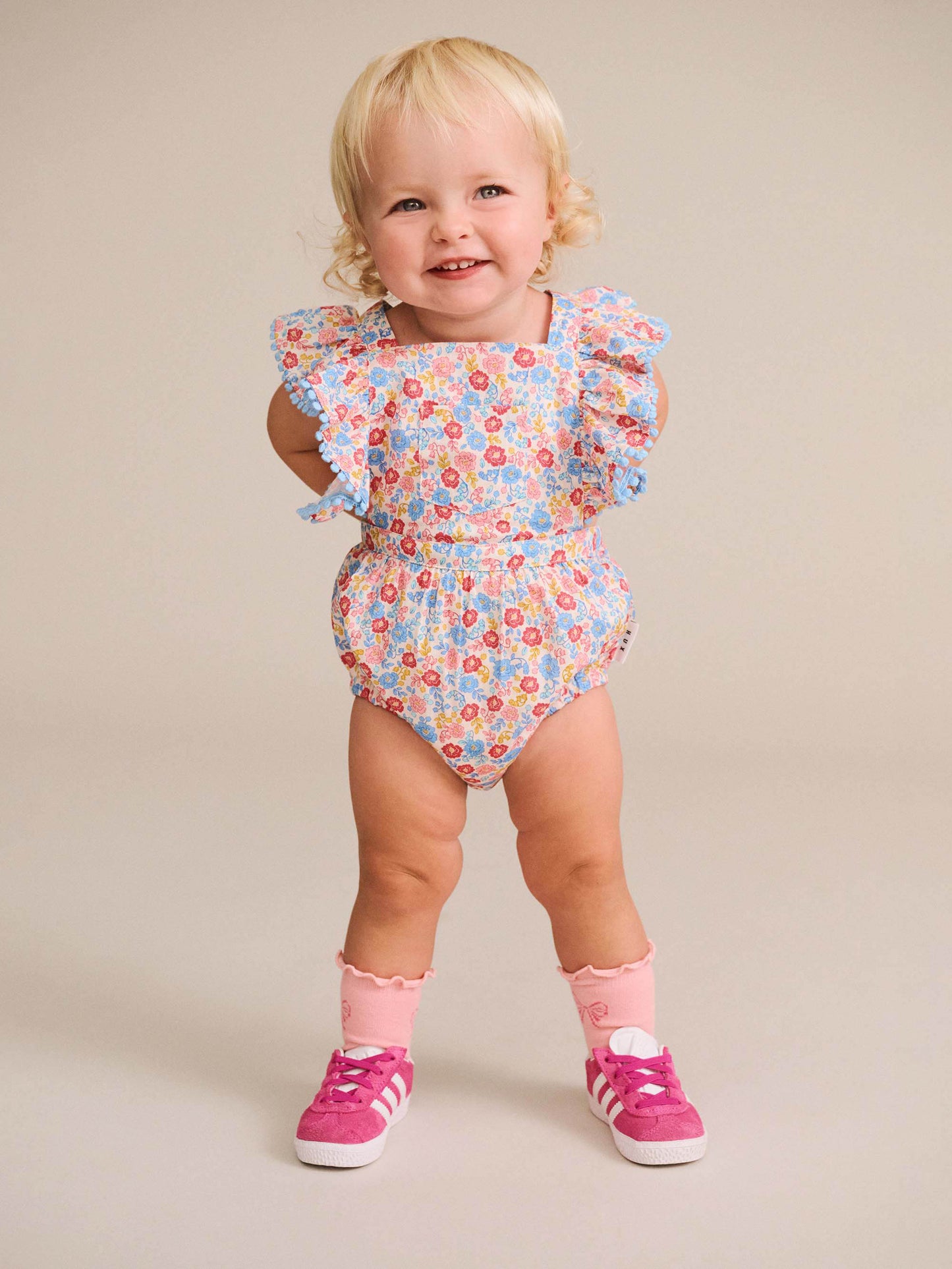 Huxbaby - Vintage Floral Playsuit