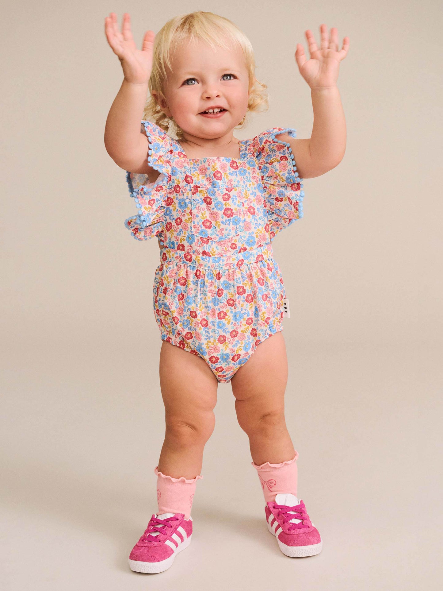 Huxbaby - Vintage Floral Playsuit