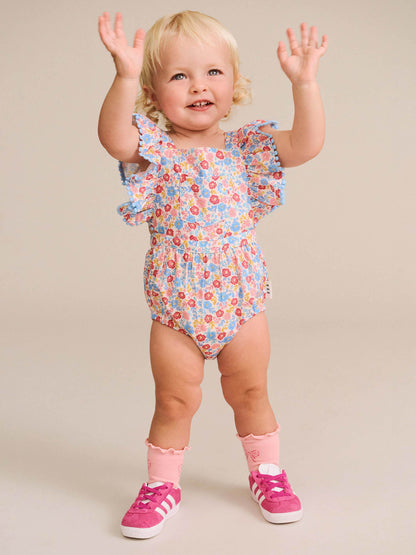 Huxbaby - Vintage Floral Playsuit