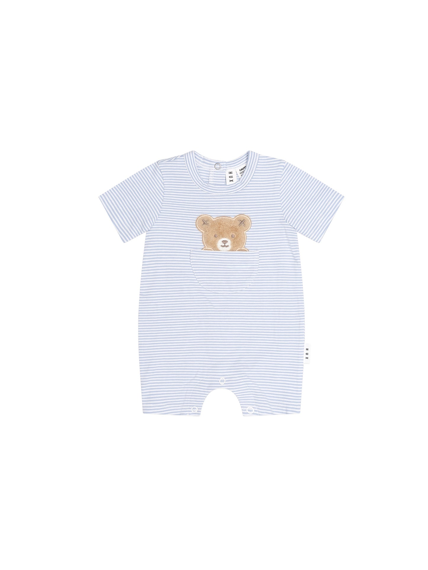 Huxbaby - Peekaboo HUX Stripe Bodysuit