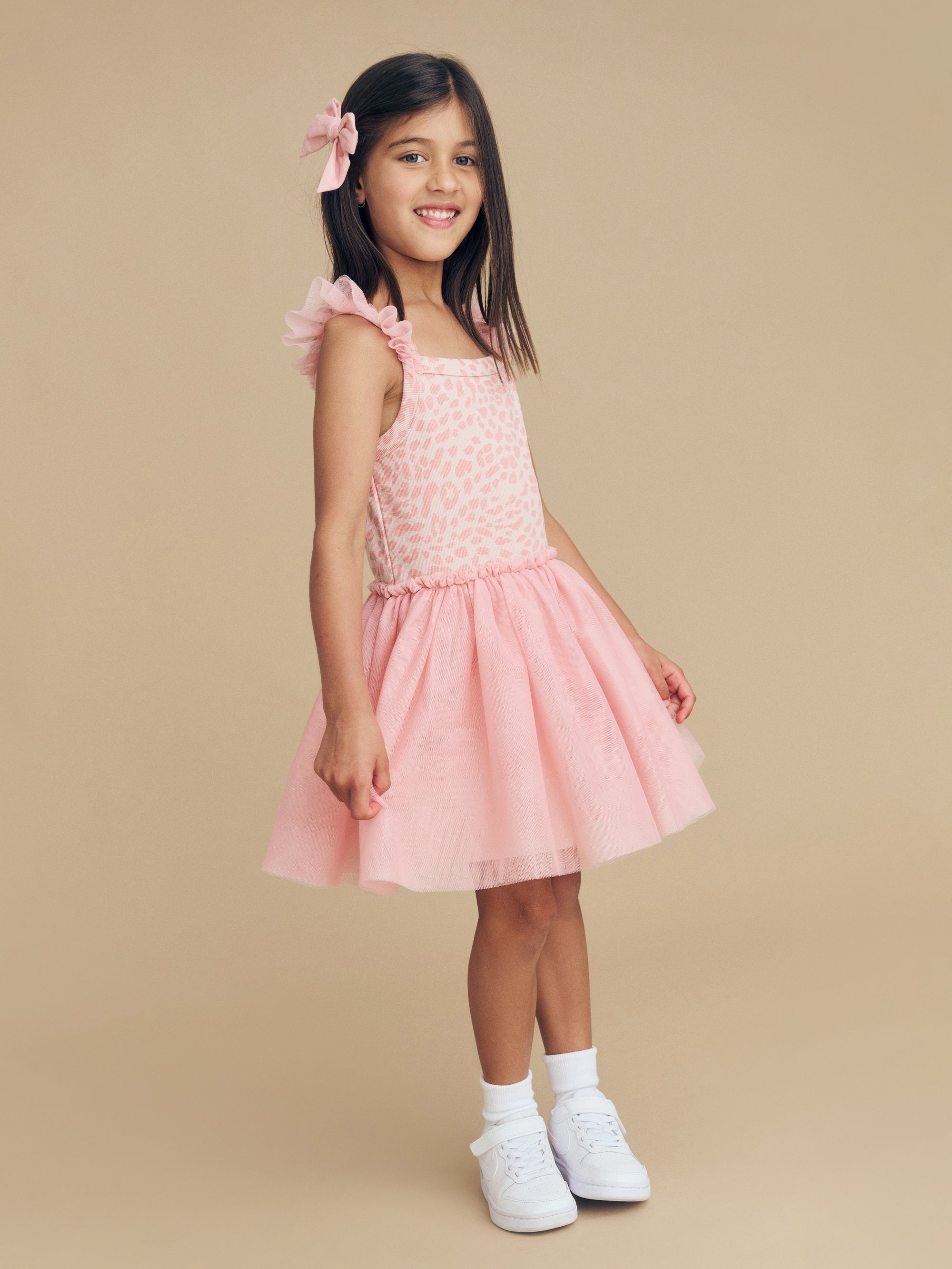 Huxbaby - Animal Summer Ballet Dress / Rose