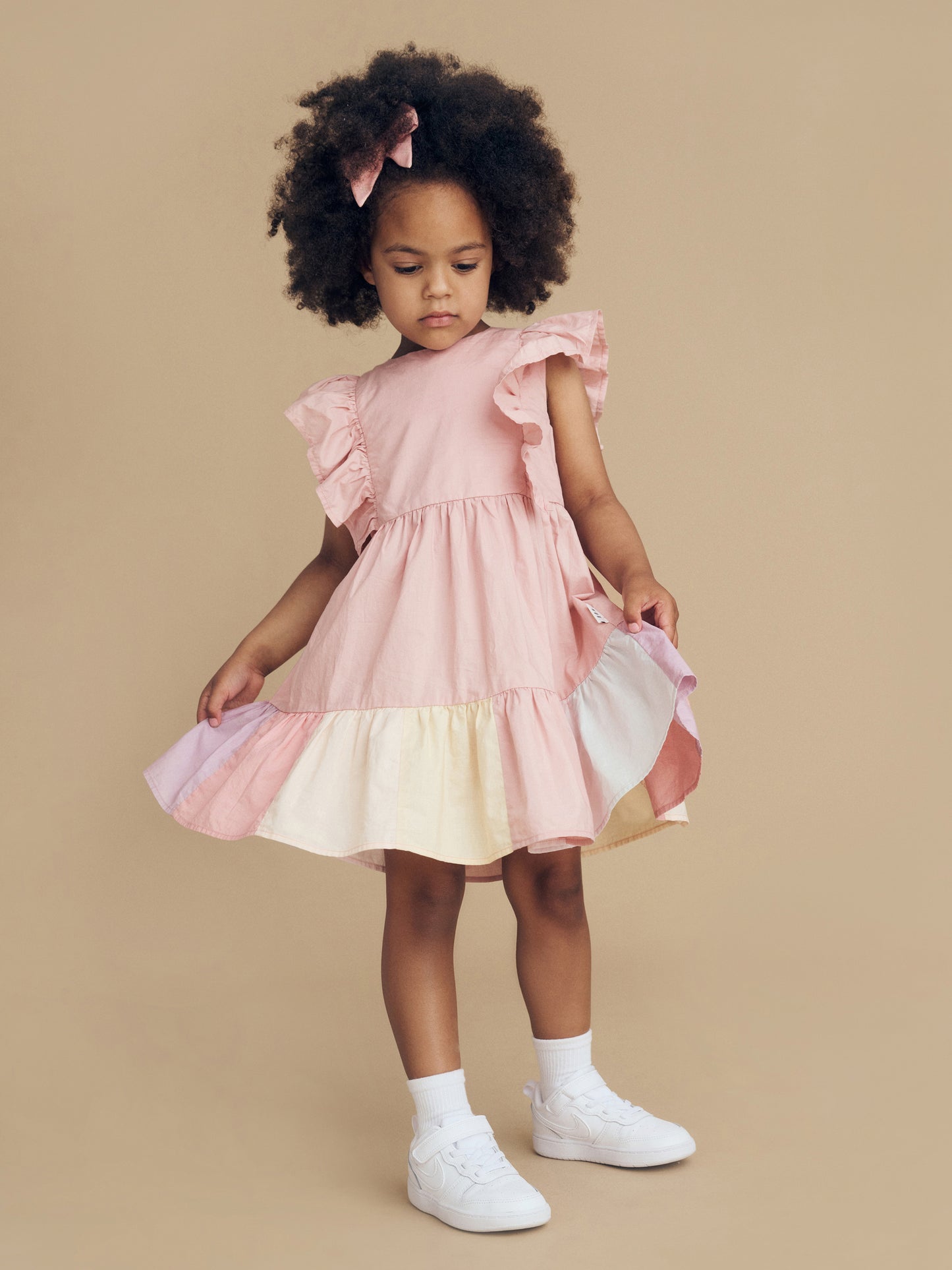 Huxbaby - Riley Rainbow Hem Dress