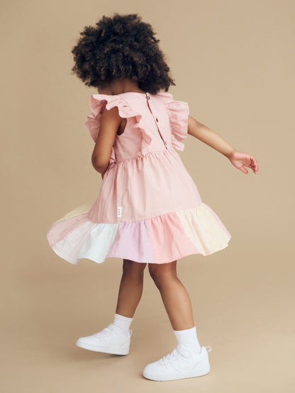 Huxbaby - Riley Rainbow Hem Dress