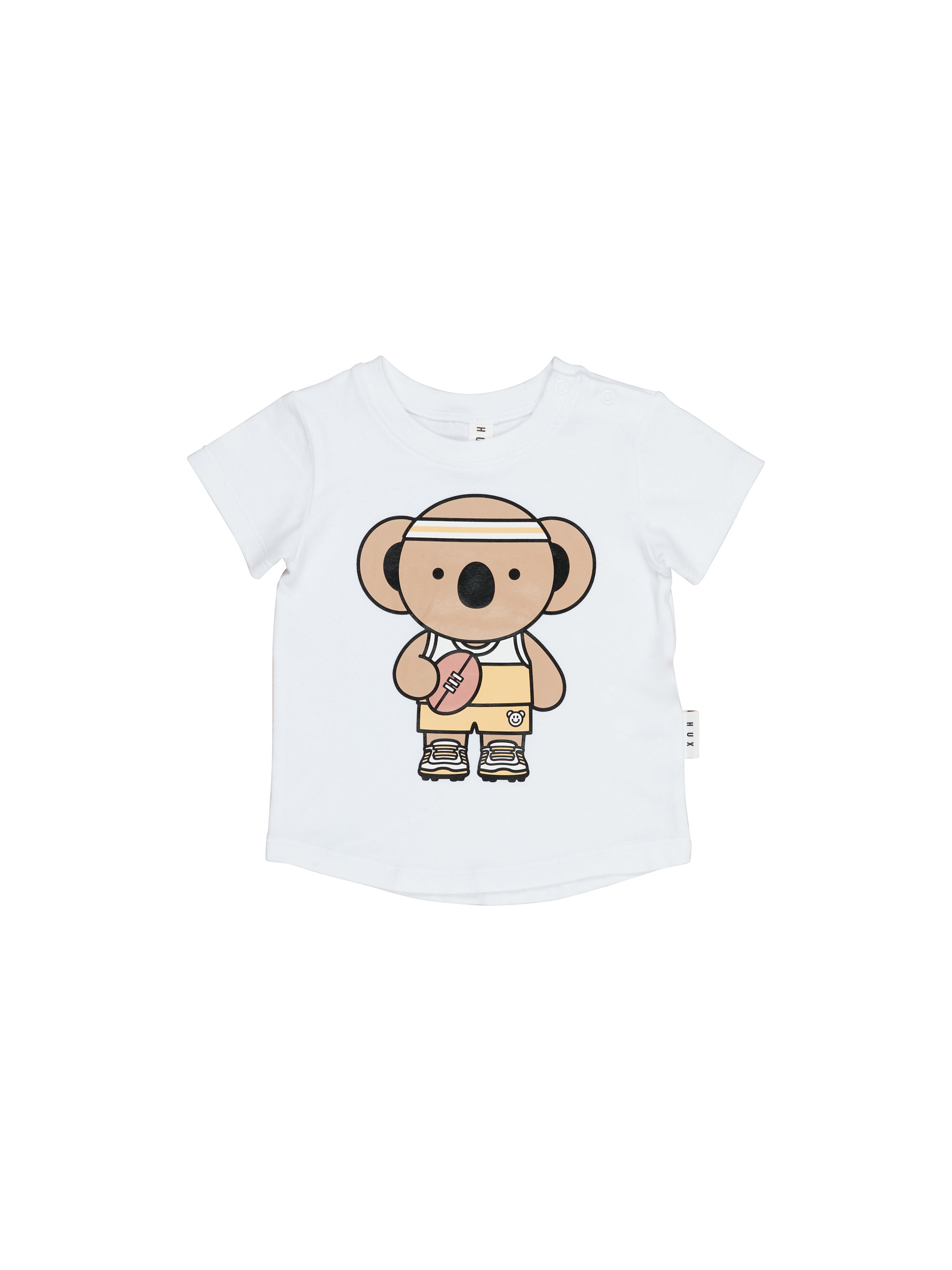 Huxbaby - Sporty Koala T-shirt / White