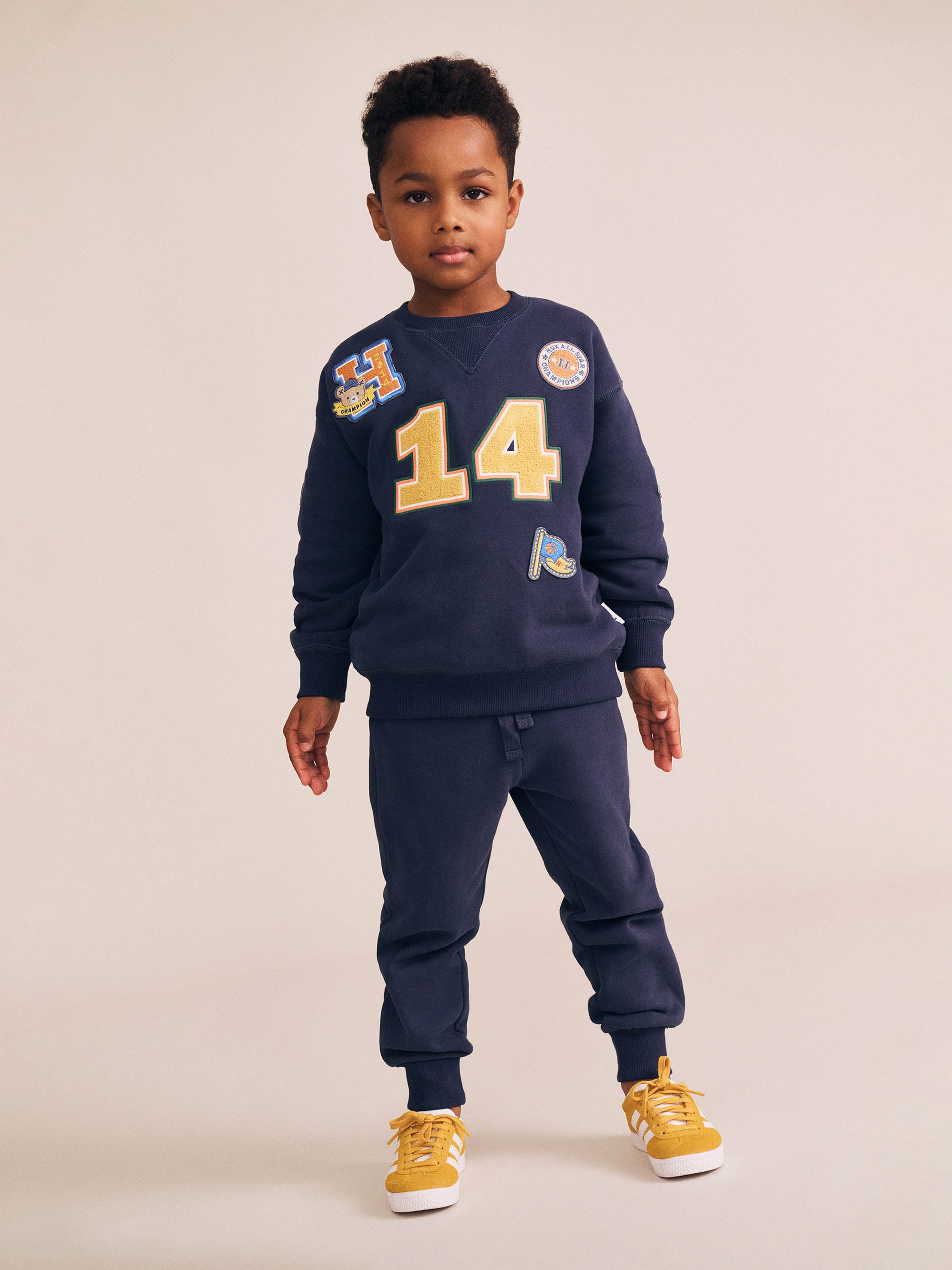 Huxbaby - Collegiate Patches Sweatshirt