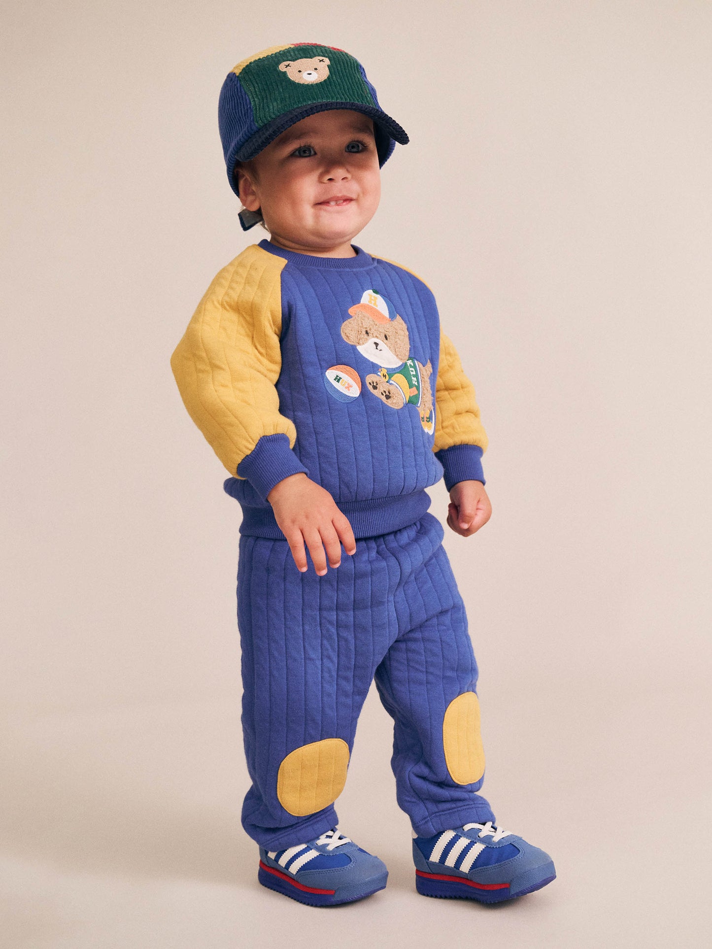 Huxbaby - Quilted Knee Patch Trackpant