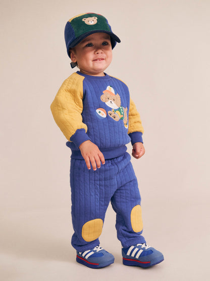Huxbaby - Quilted Knee Patch Trackpant