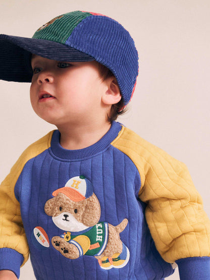 Huxbaby - Basketball Doggy Quilted Sweatshirt