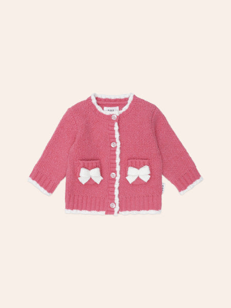 Huxbaby - Crochet Bow Cardi