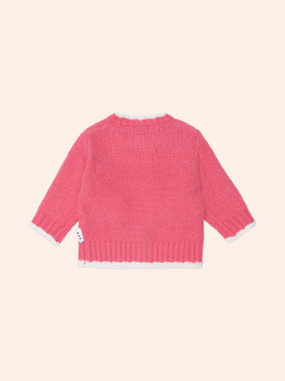 Huxbaby - Crochet Bow Cardi