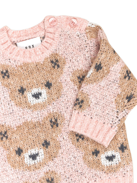 Huxbaby - Rosebud Huxbear Knit Jumper