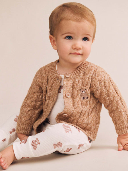 Huxbaby - My First Hux Newborn Knit Cardi