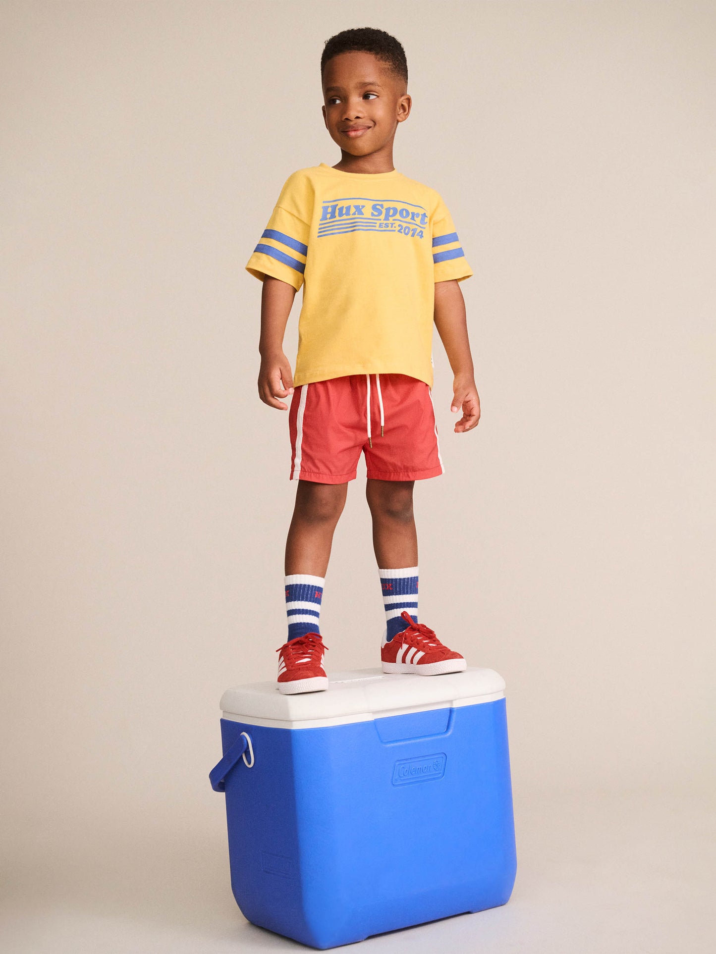 Huxbaby - Ripstop Tape Short / Racer Red