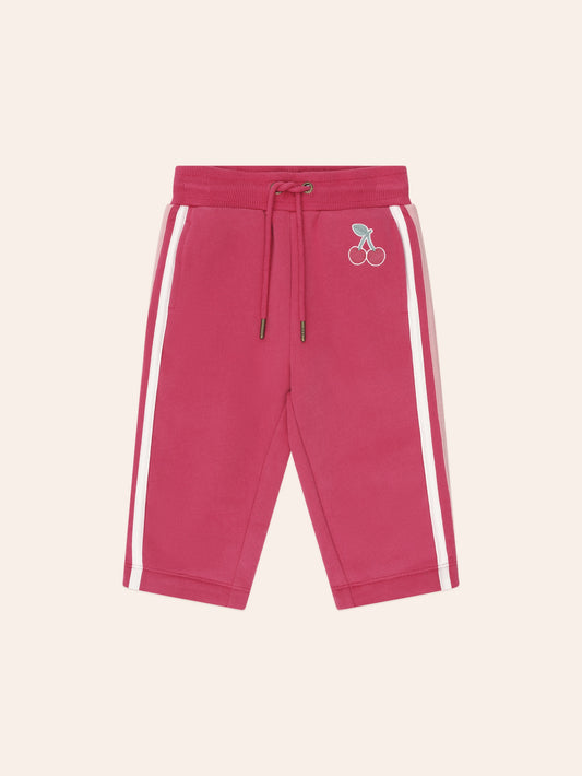 Huxbaby - Cherry Racer Stripe Trackpant