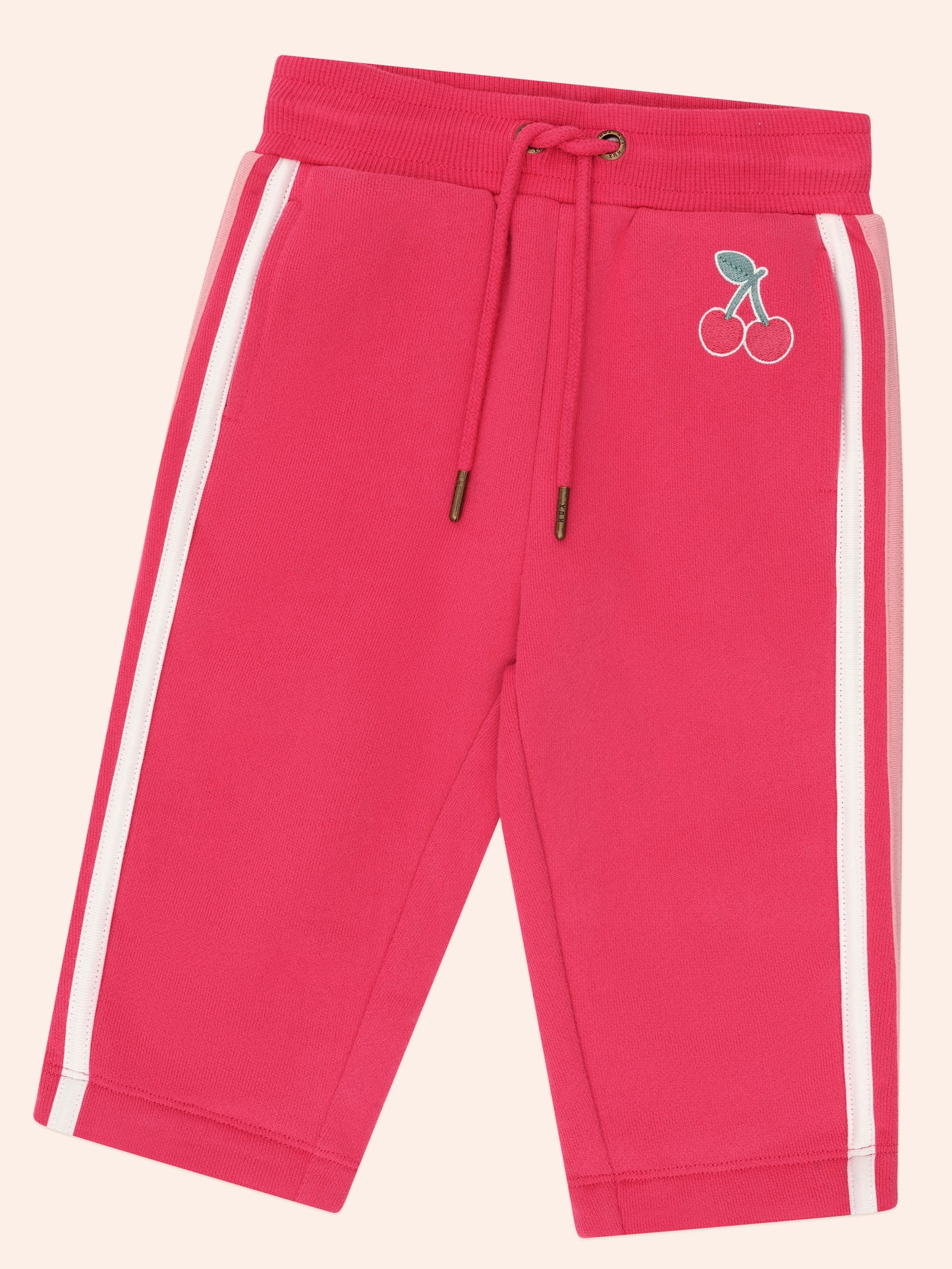 Huxbaby - Cherry Racer Stripe Trackpant