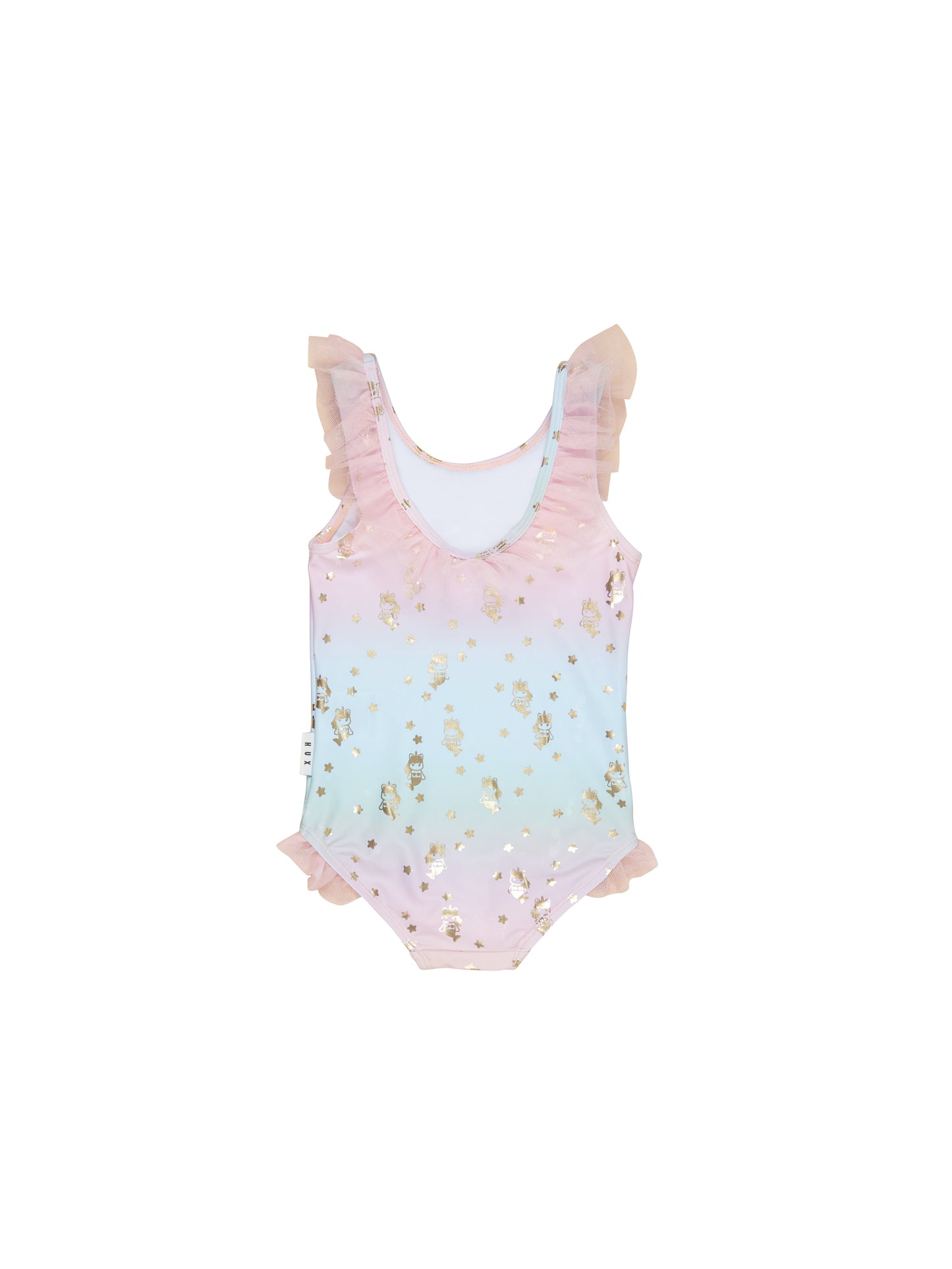 Huxbaby - star mermaid flounce swimsuit