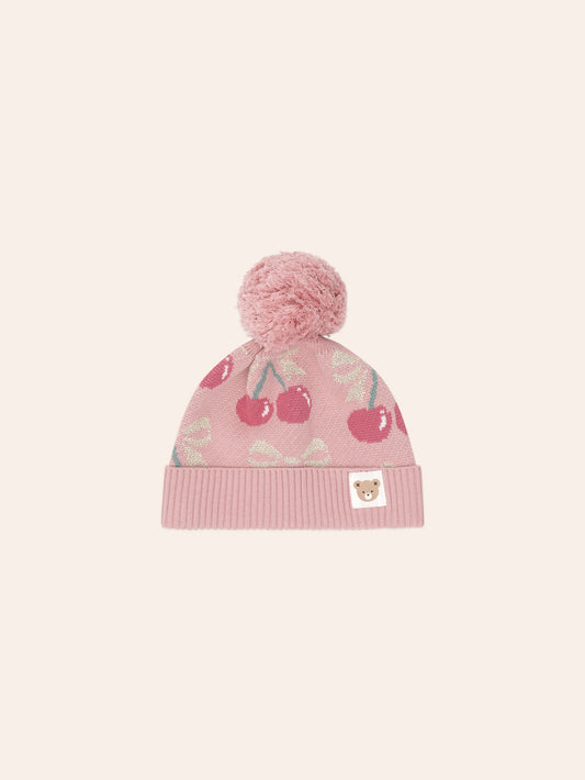 Huxbaby - Cherry Bow Beanie