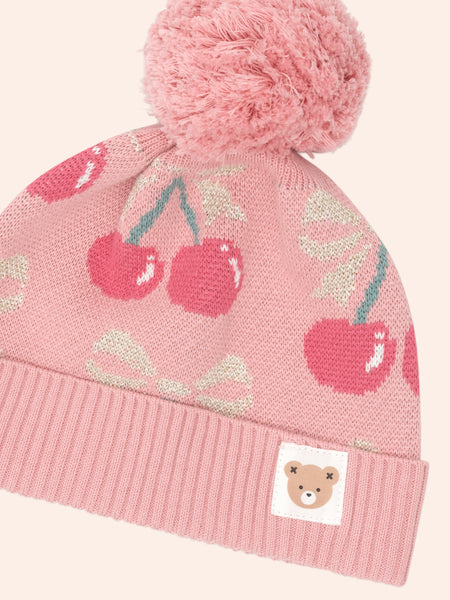 Huxbaby - Cherry Bow Beanie