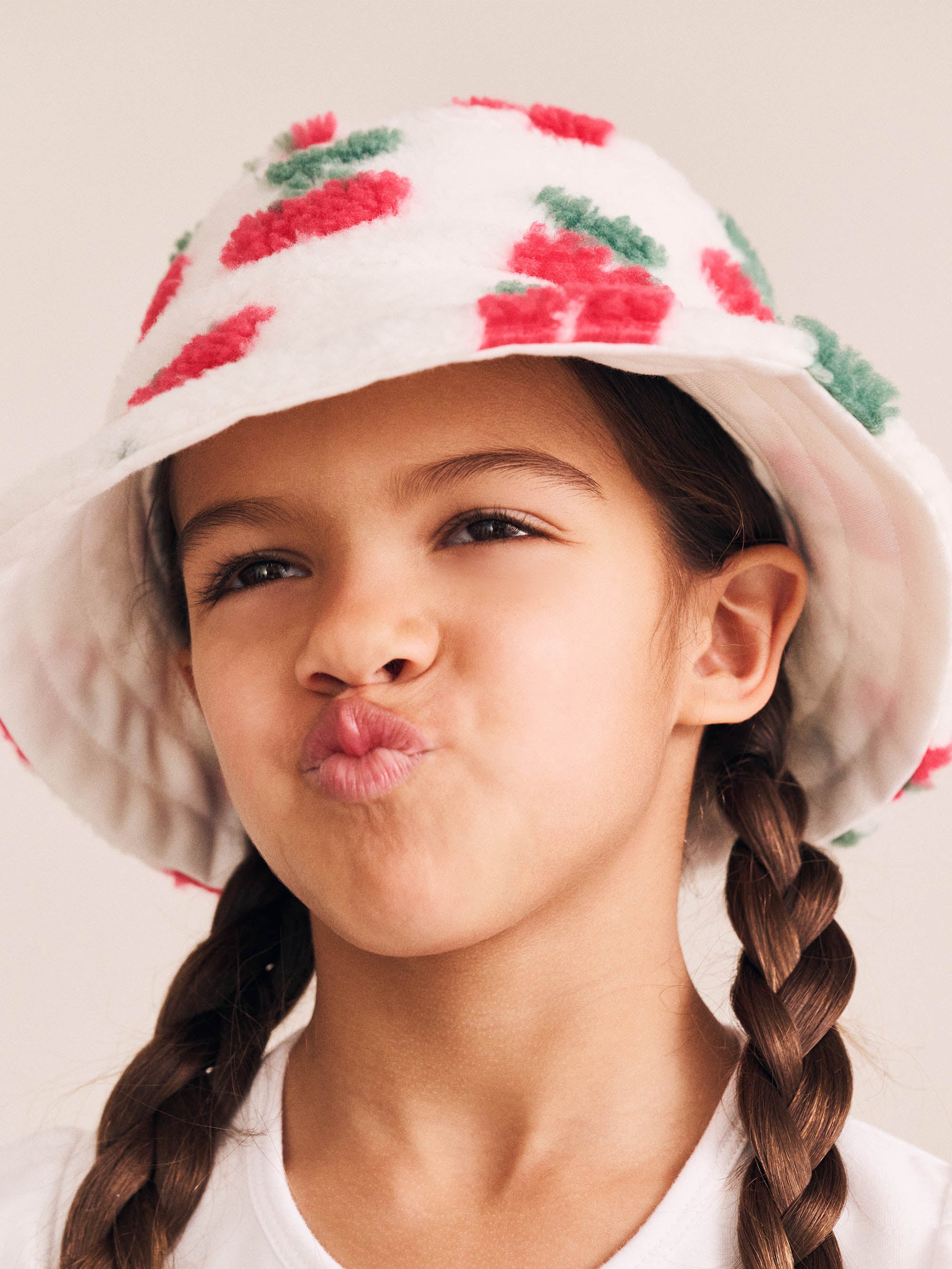 Huxbaby - Very Cherry Sherpa Bucket Hat
