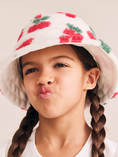 Huxbaby - Very Cherry Sherpa Bucket Hat