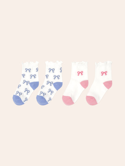 Huxbaby - 2PK Frill Sock / Multi